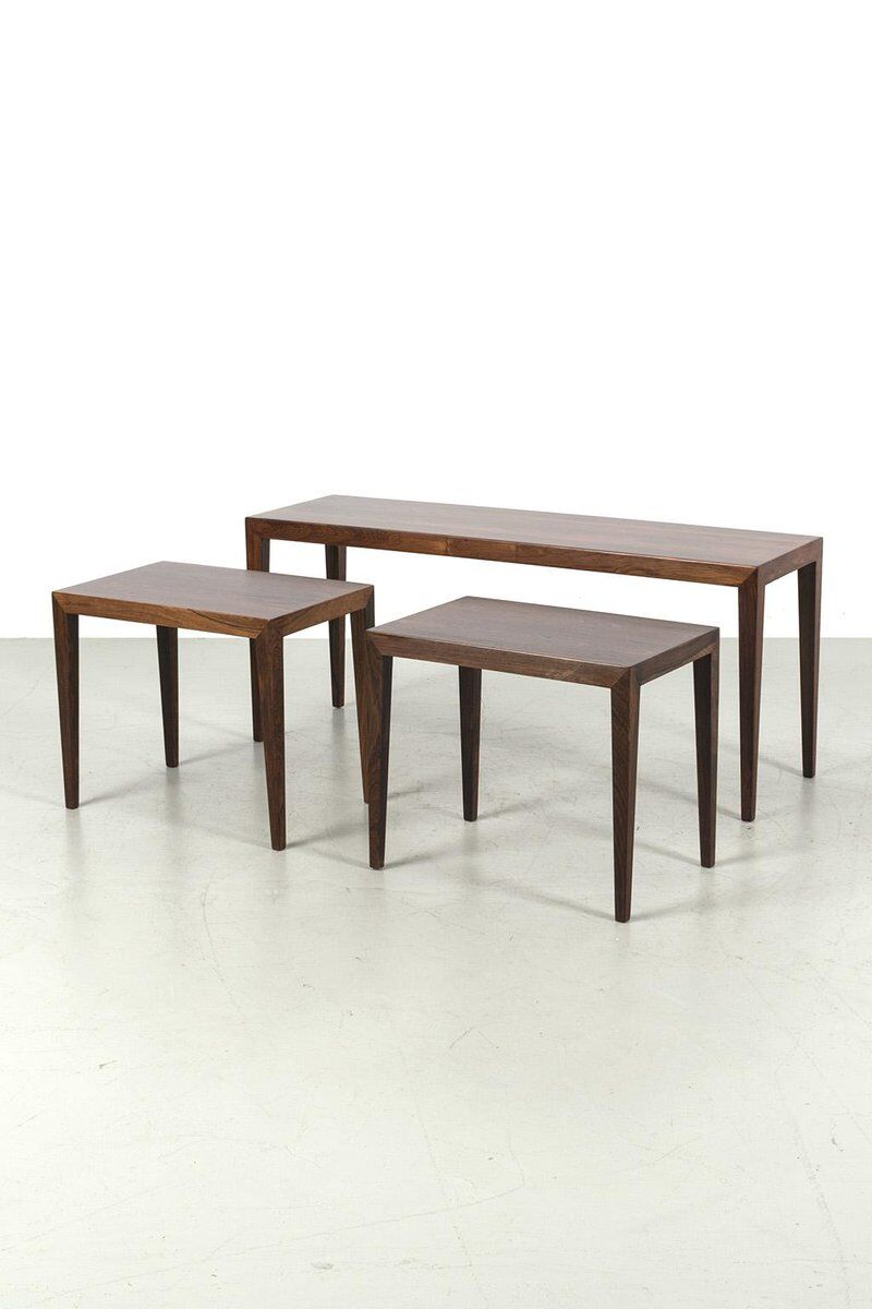 Ensemble de table vintage par Severin Hansen, ensemble de 3