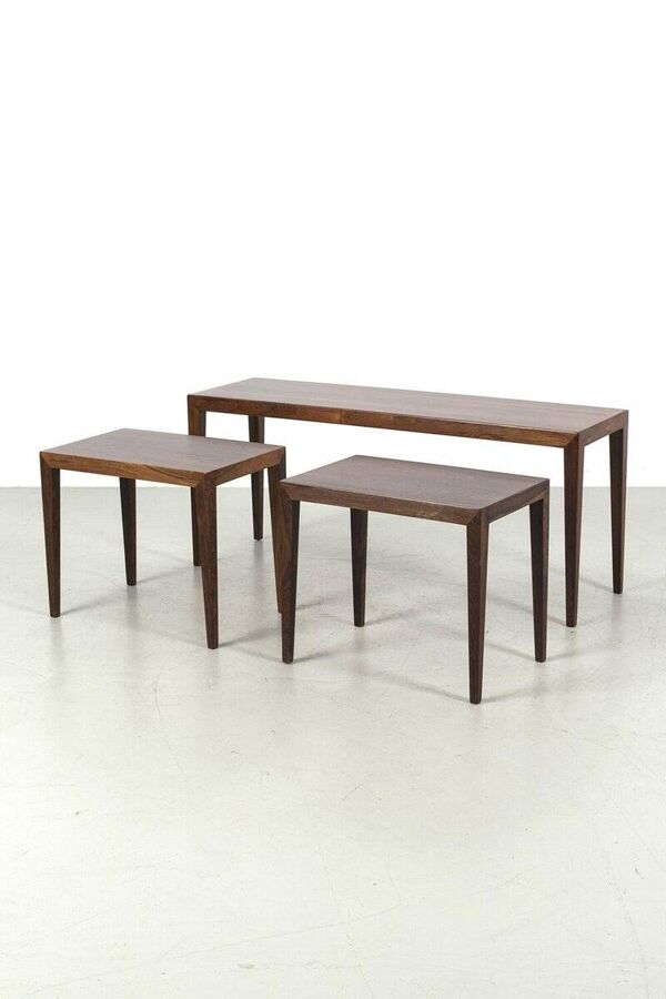 Ensemble de table vintage par Severin Hansen, ensemble de 3