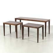 Vintage Table Set by Severin Hansen, Set of 3
