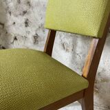 Green skai chairs 50s