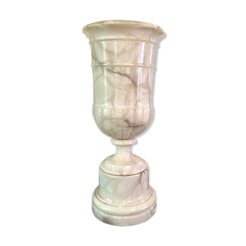 “medicis” lamp in vintage alabaster 70