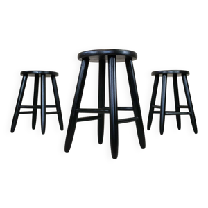 Ensemble de trois tabouret