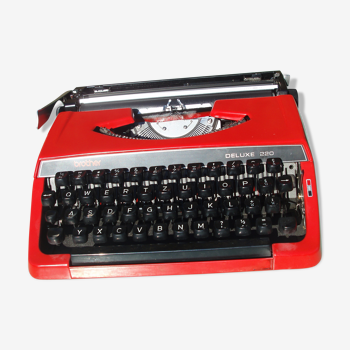 Typewriter revised Brother de Luxe
