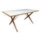 Vintage Hans J. Wegner sawhorse dining table AT303 Andreas Tuck