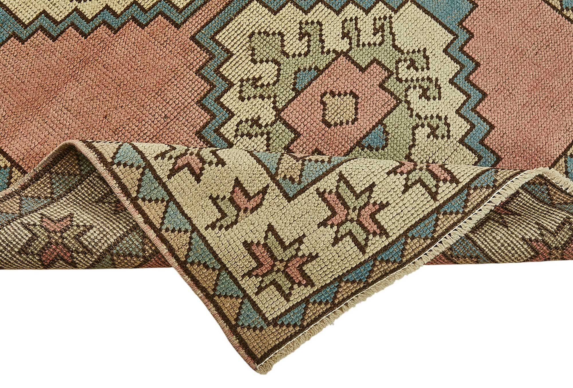Turkish Vintage Anatolian Rug 104 cm x 196 cm