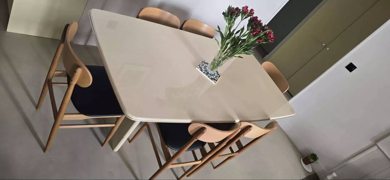 Table à manger italienne, années 50