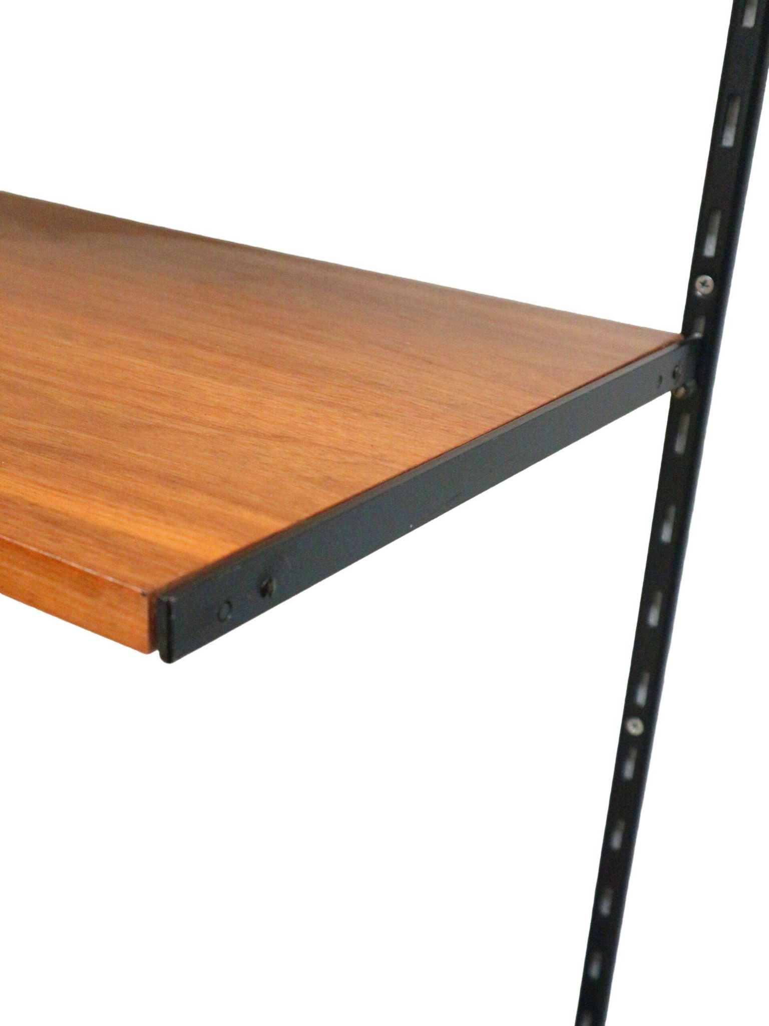 Vintage wall system / wall rack with cabinet from the 1960s