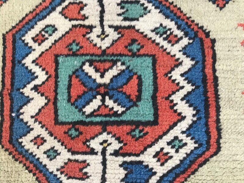 Nice Turkish vintage rug Kars handmade - 105x153