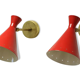 Wall lamps in the style of Italian creations of the 50s