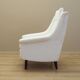 White armchair, Danish design, 1970s, production: Denmark