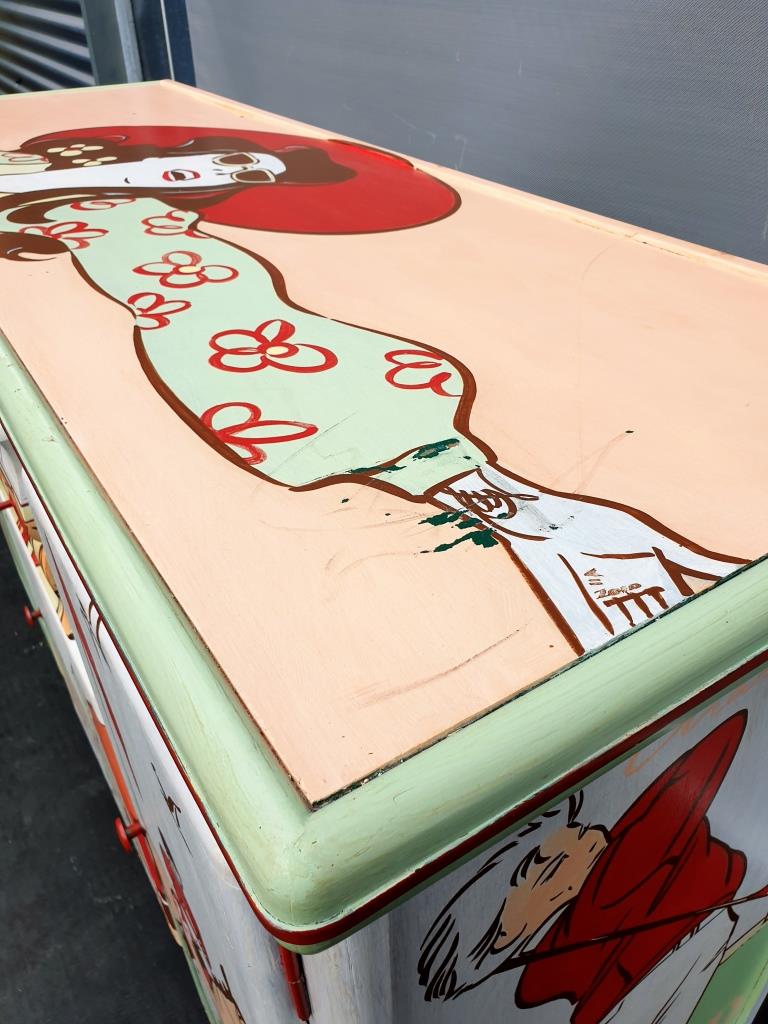 Buffet Deauville 1950 pop art XIX by Laurence DELMOTTE BERREBY