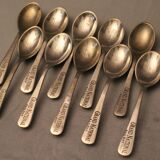 Set of 10 small spoons marked Grand National Railway