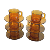Duralex Amber Coffee Service