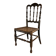 Child's Chair Napoleon III in Blackened Wood and Cane – Late 19th Century