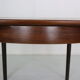 Scandinavian Modern Extendable Oval/Round Dinning Table, 1960, Denmark
