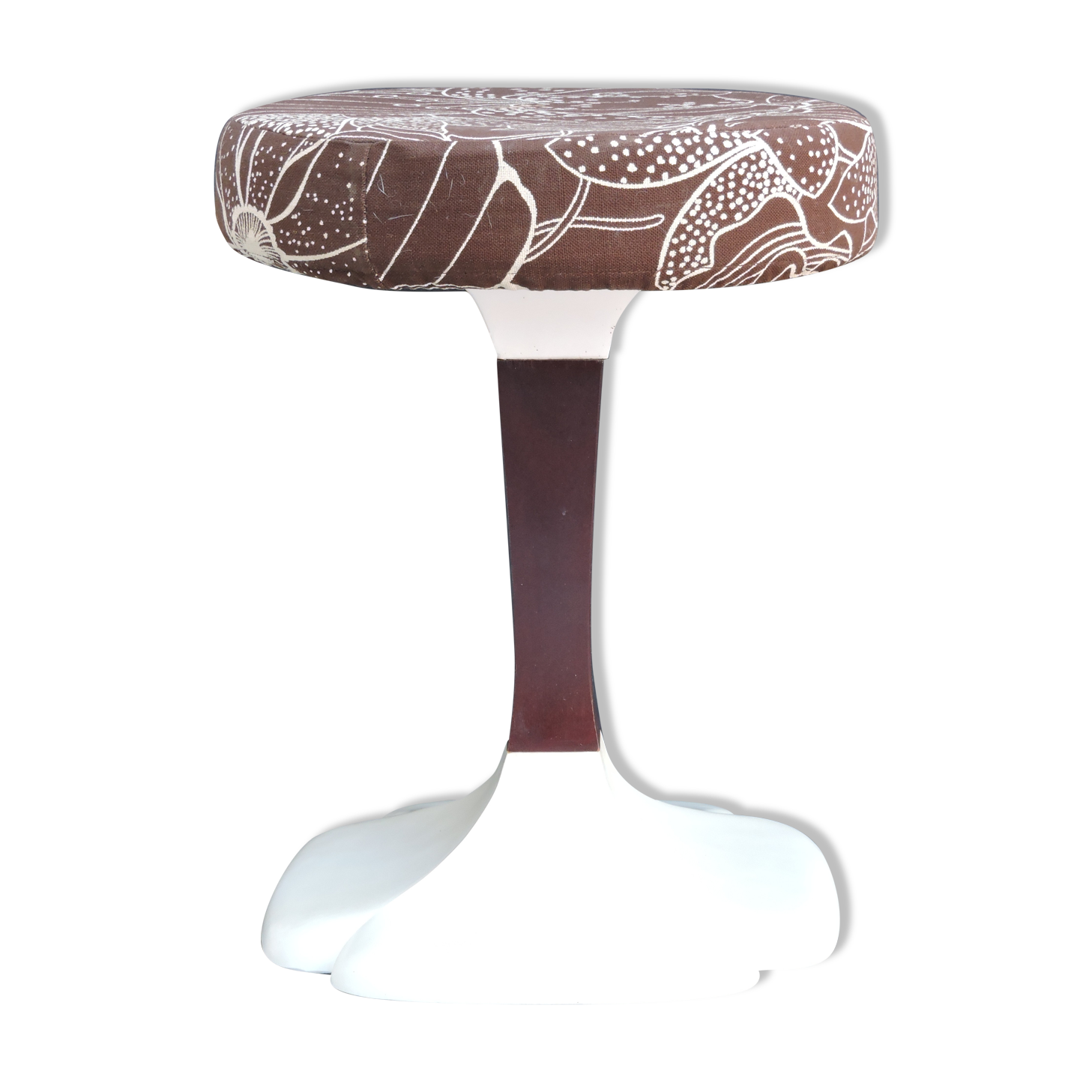 Stool Gautier tulipe base clover design 70