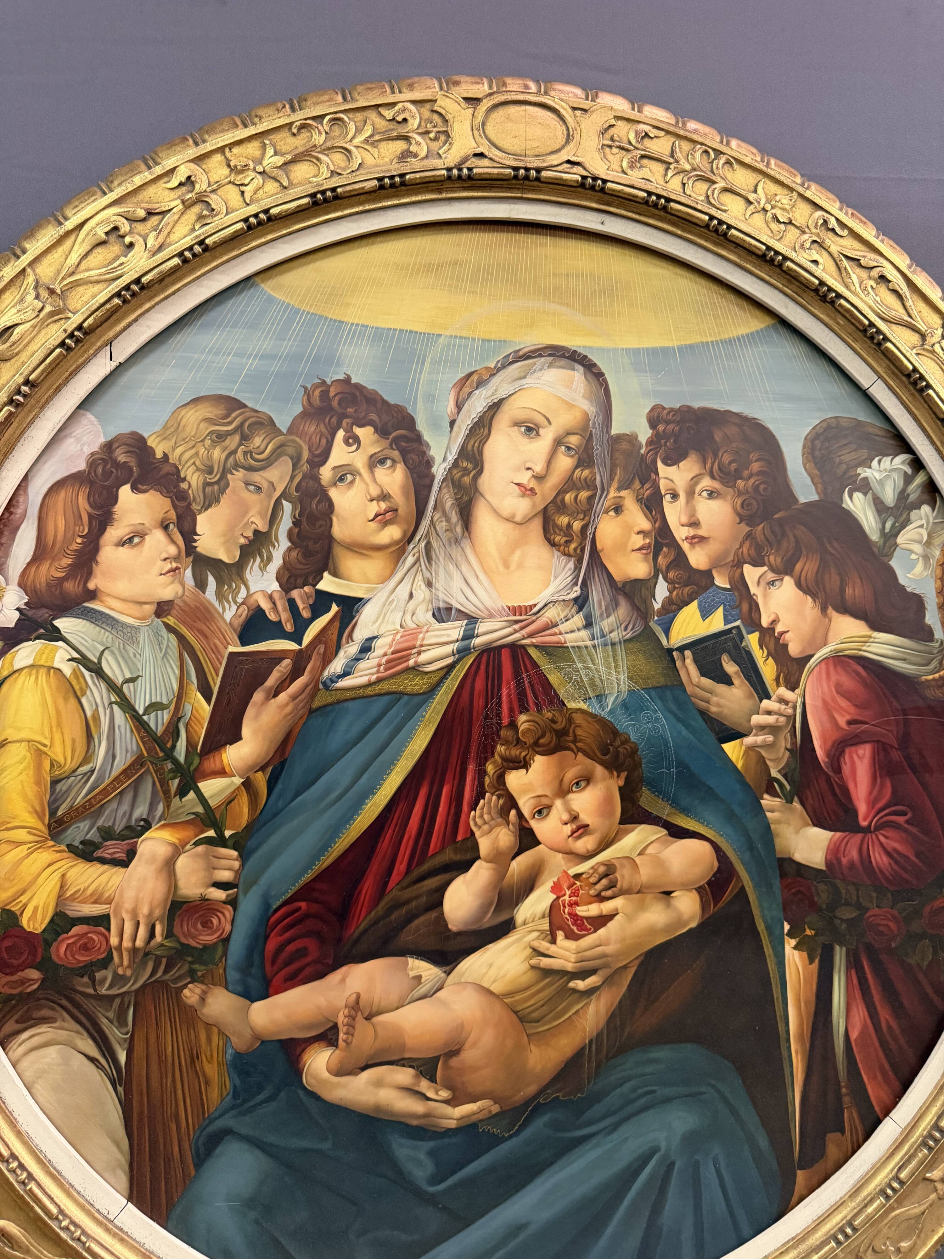 The Virgin with the Pomegranate after Sandro BOTTICELLI