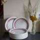 Vintage plates made in Italy S. Maria