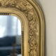 Antique Louis-Philippe carved mirror 90x65 cm