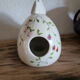 Set of 4 vintage earthenware pieces for bathroom
