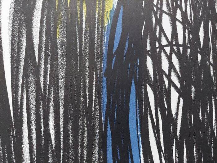 Hans HARTUNG, Untitled, 1973 (RMM 209): Original lithograph