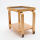 Ikea Vintage Brunabo plywood nesting table - trolley from the eighties