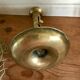 Old brass candlestick