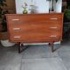 Commode scandinave vintage 1960