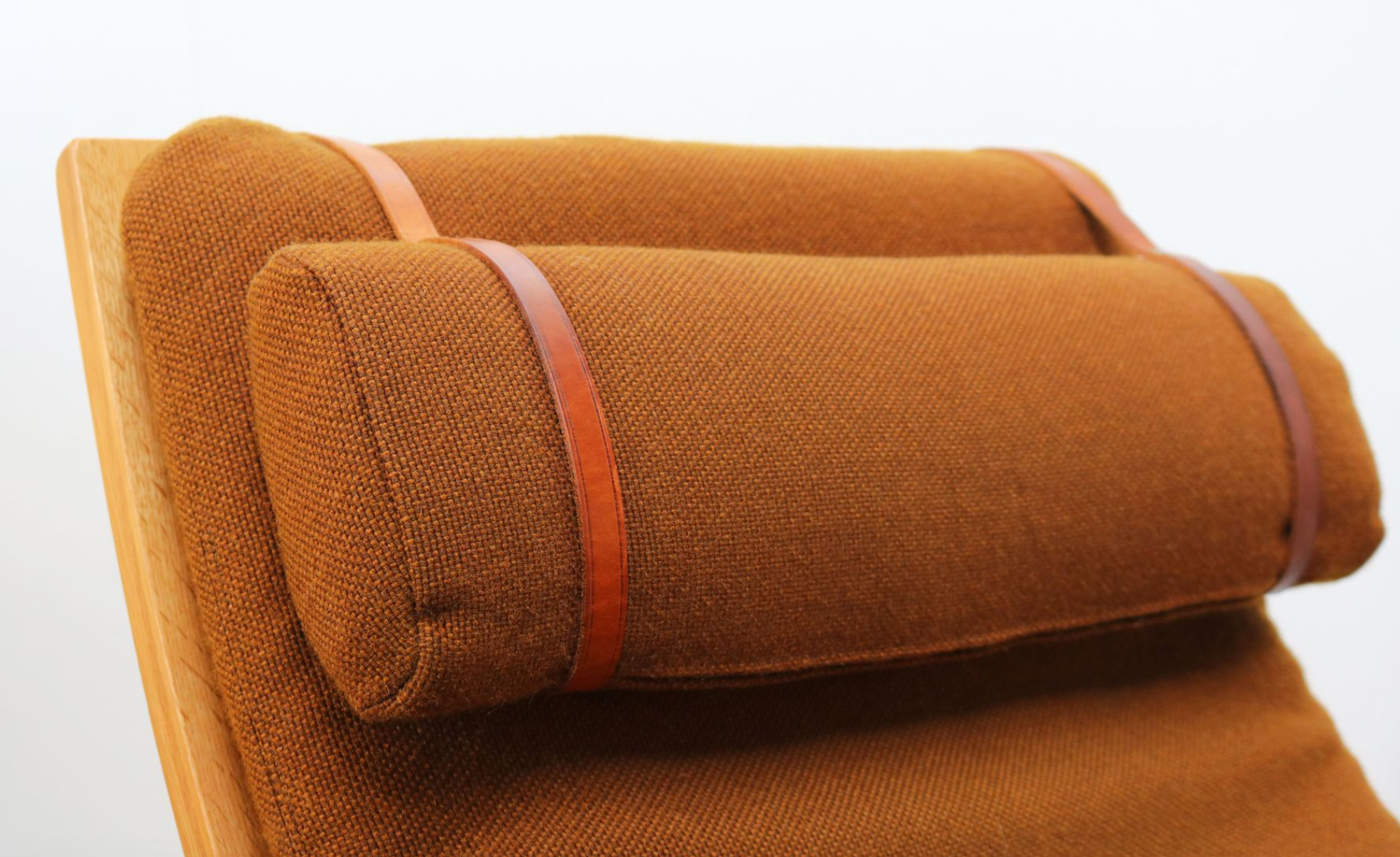 Fauteuils modèle 2254  avec ottomanes par Børge Mogensen pour Fredericia