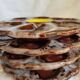 Set of 4 ceramic oyster plates from Vallauris serving dishes.