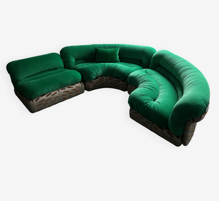 Vintage 70s sofa Rossi Di Albizzate