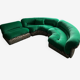 Vintage 70s sofa Rossi Di Albizzate