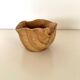 Coupelle en bois coquillage