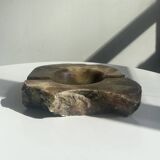Marble ashtray / empty pocket, raw shape, vintage decor 1950