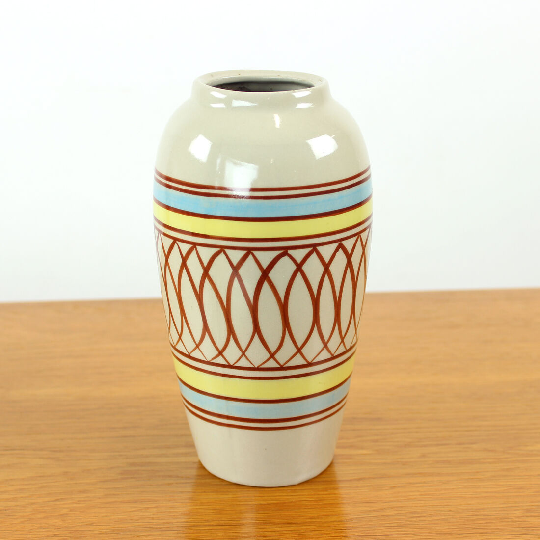 Vintage Ceramic Vase, Cuba 1924