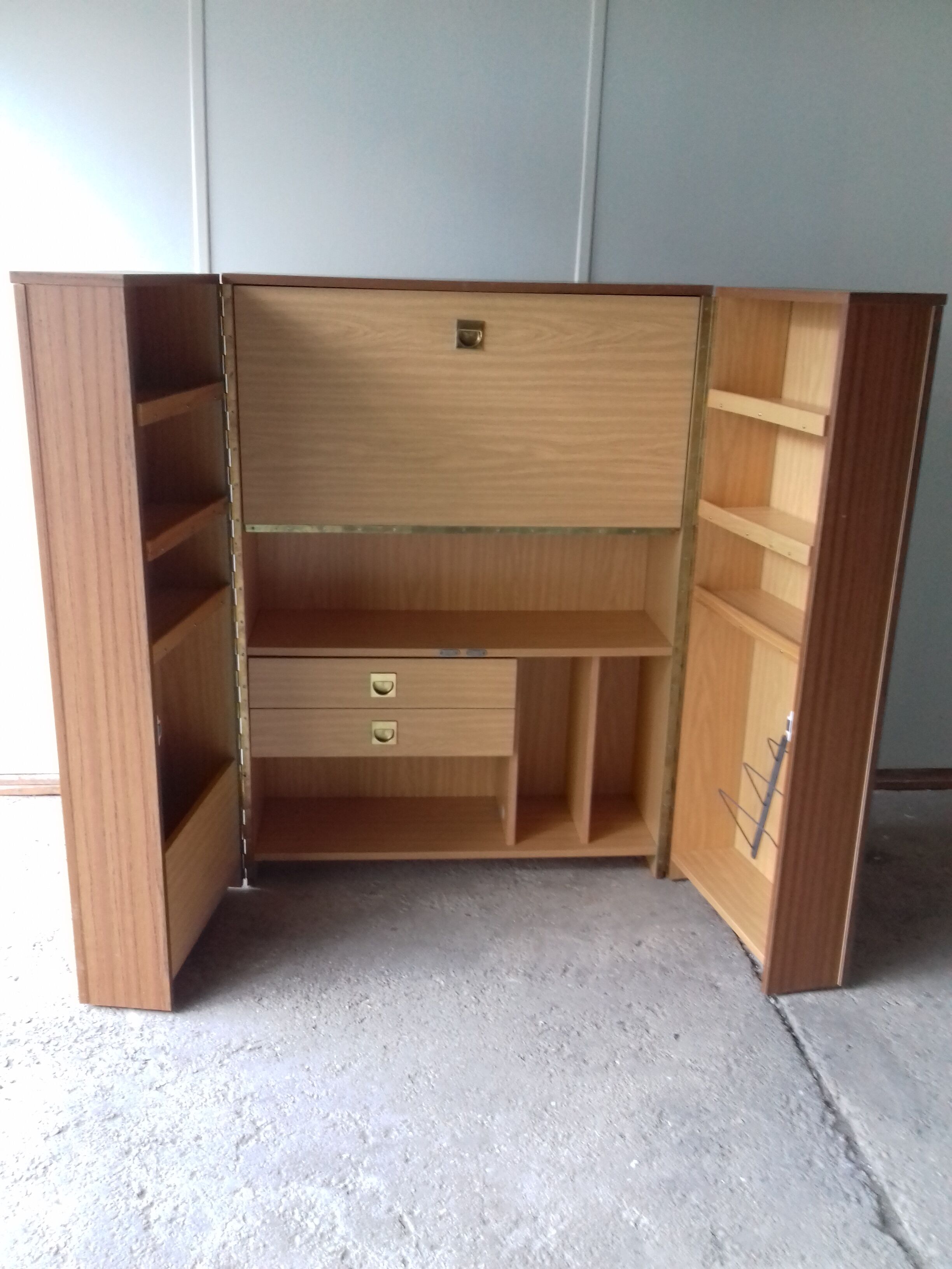 Vintage "magic box" trunk desk