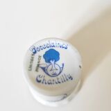 Chantilly porcelain vase