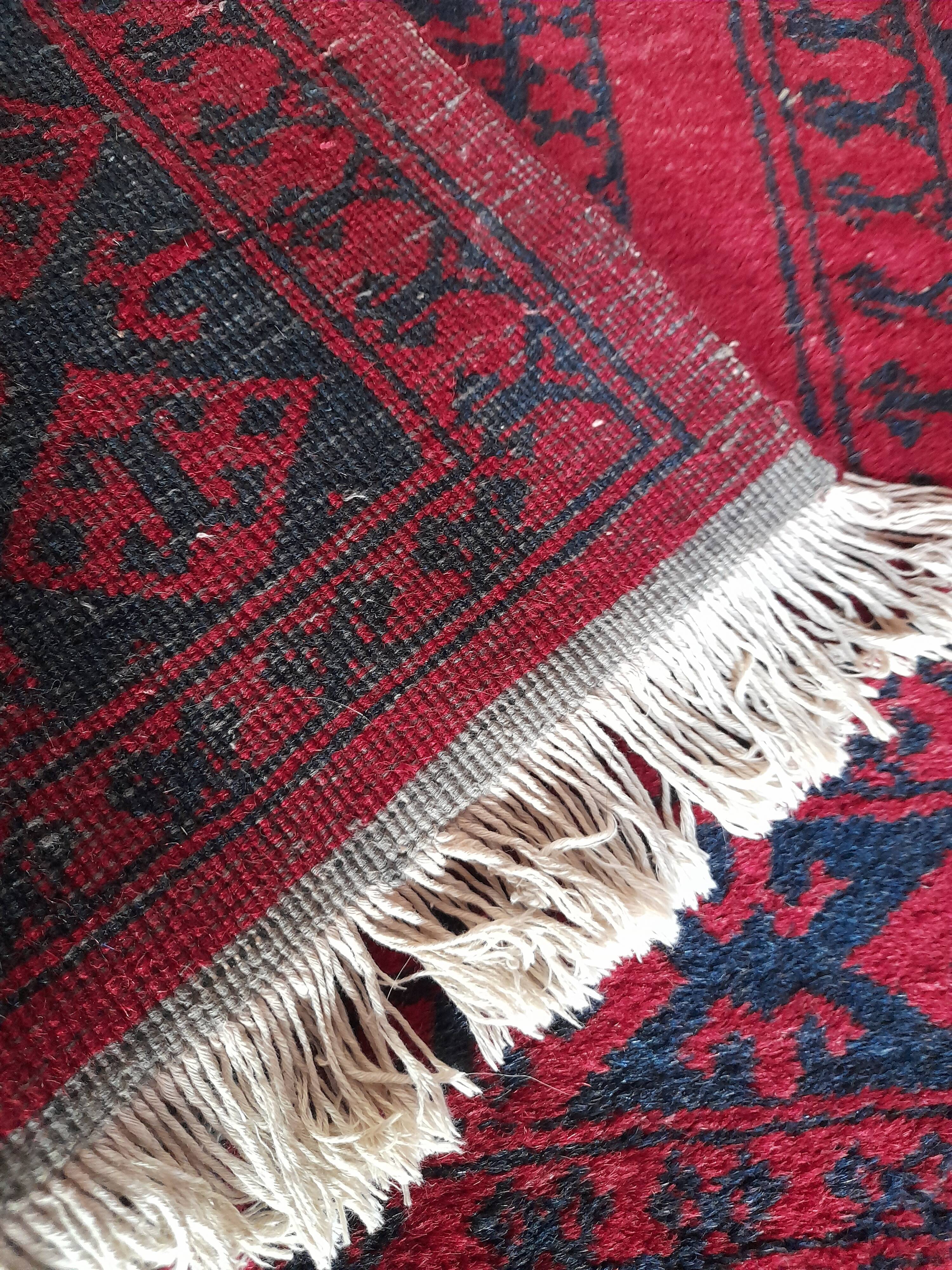 Handmade Afgan carpet 176x108 cm