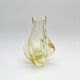 Organic Yellow Vase Miloslav Klinger ZBS - Bohemian Glass
