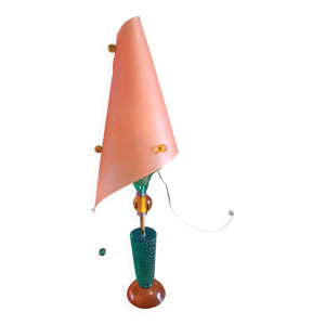 Lampe vintage plastique