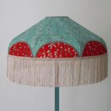 Retro lampshade with fringe "Loubianca".