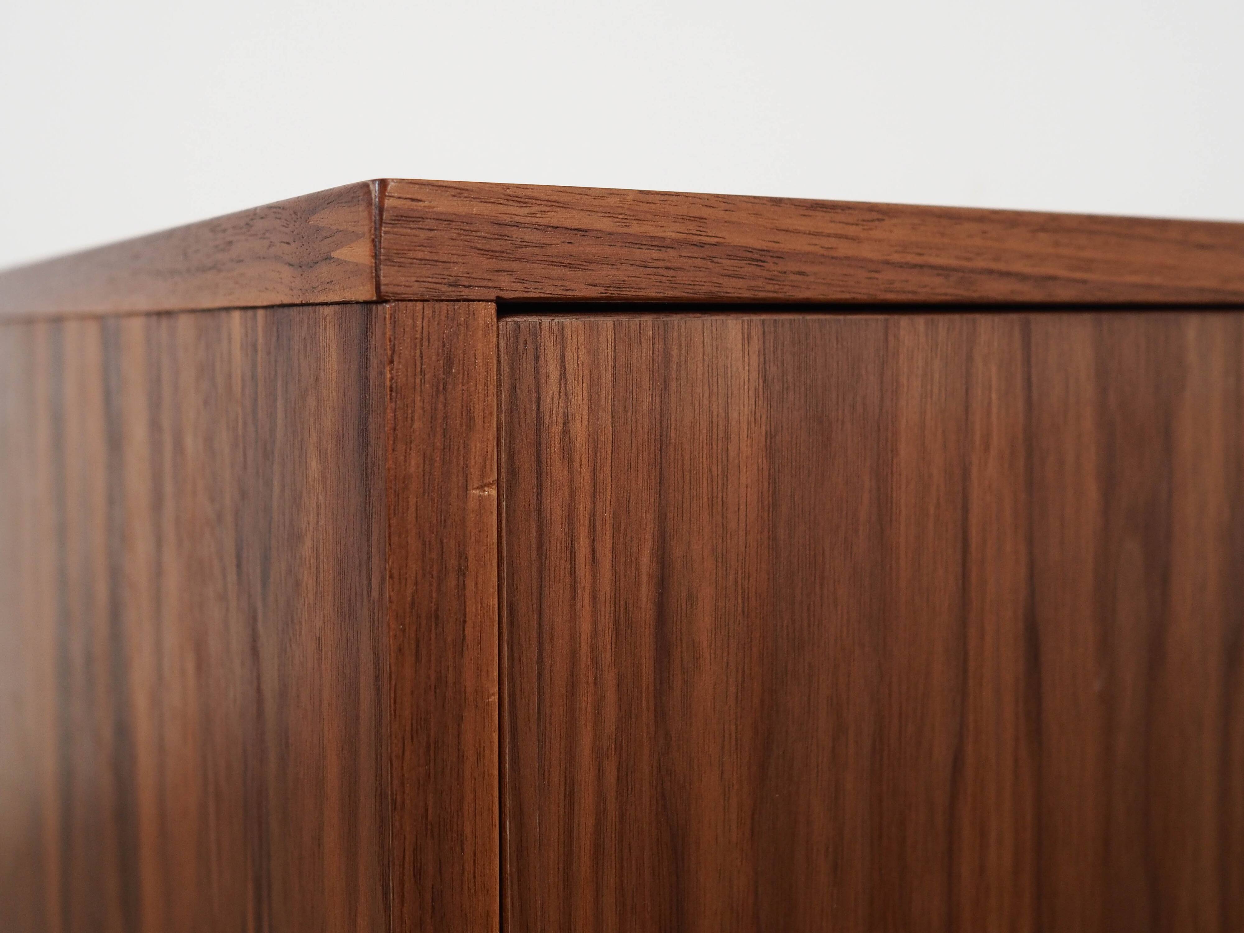 Walnut chest of drawers, Scandinavian design