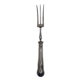 Silver-plated service fork