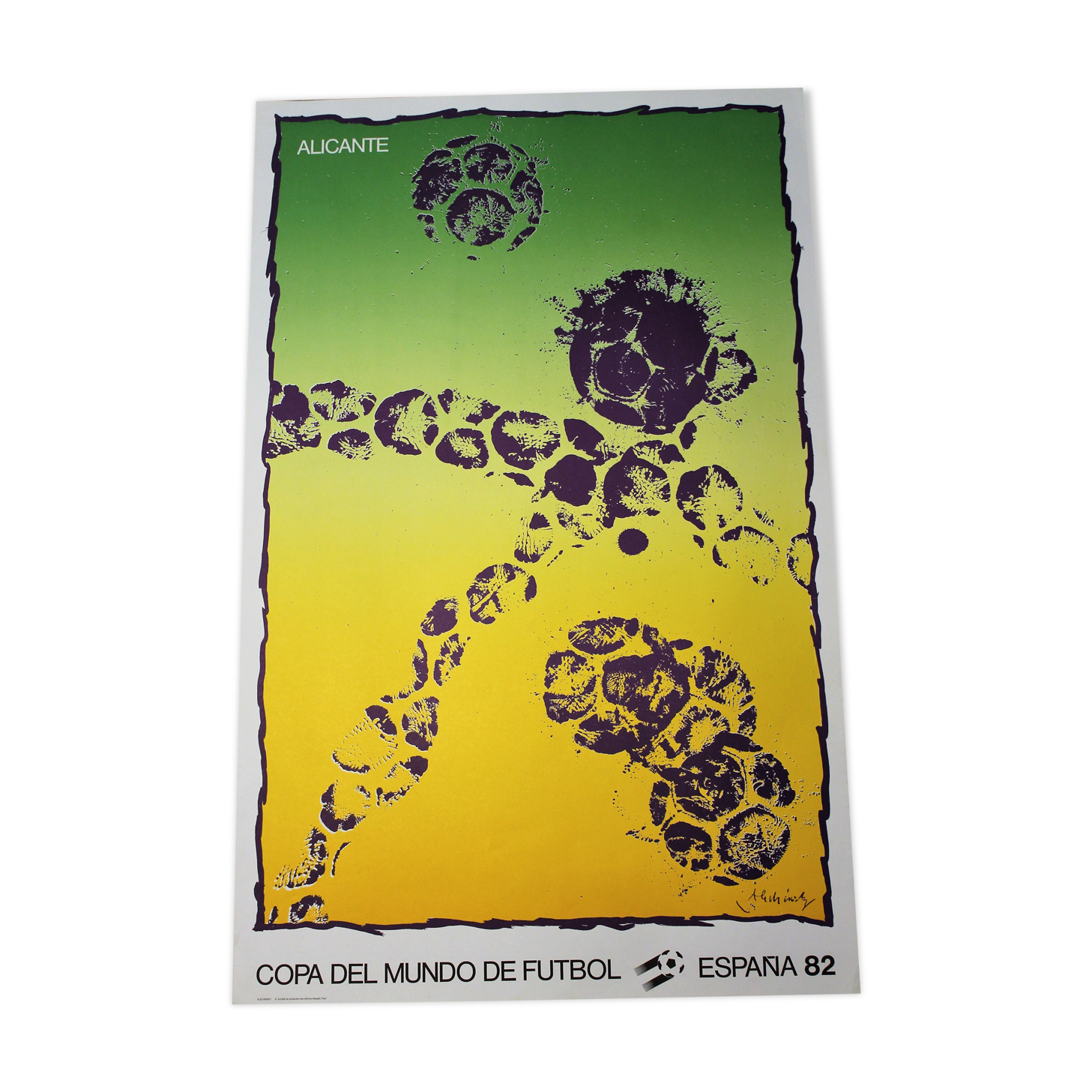 World Cup poster Spain 1982