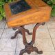 Davenport desk in marquetry walnut, Victorian era.