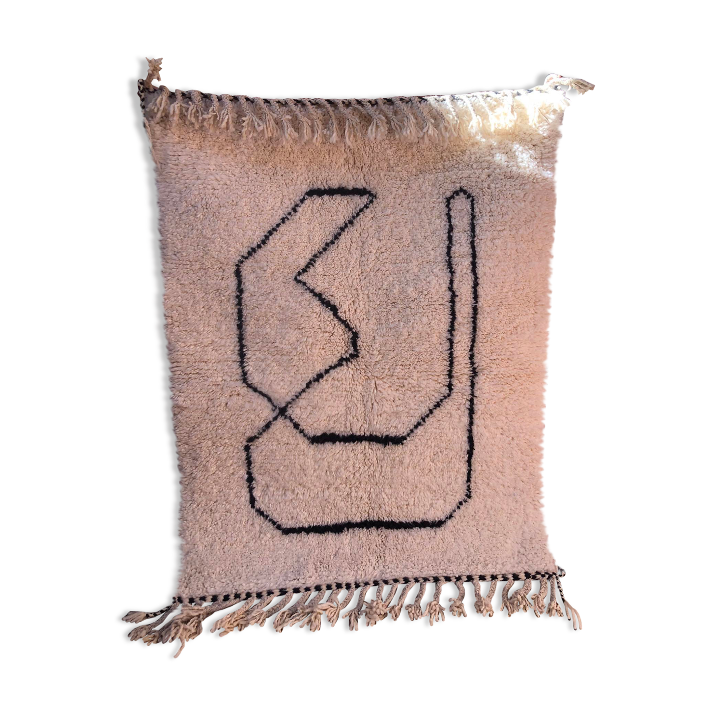 Wool carpet B.O5 145x115cm