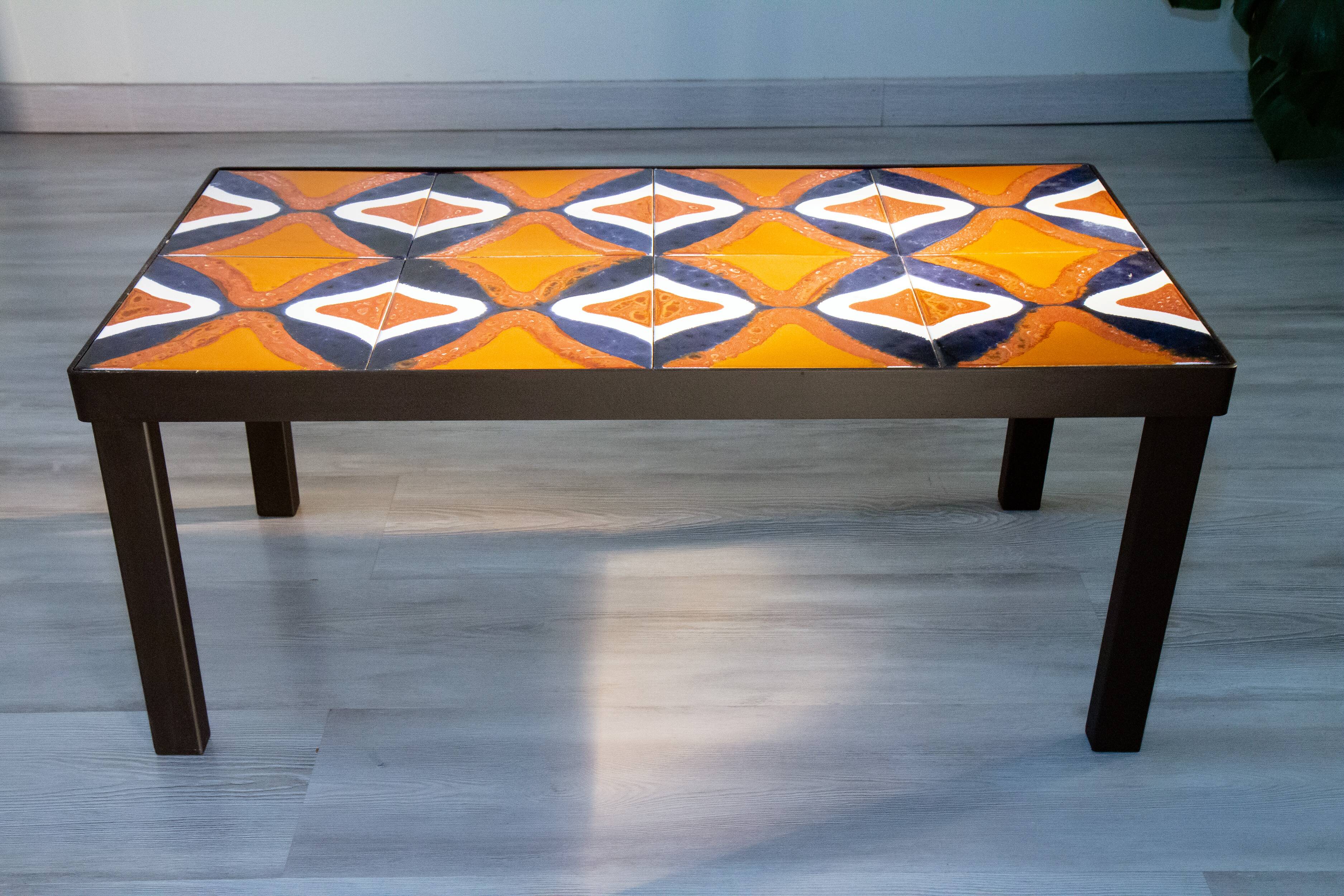 Ceramic coffee table, 1960
