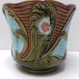 Pair of cached old dabbling jars