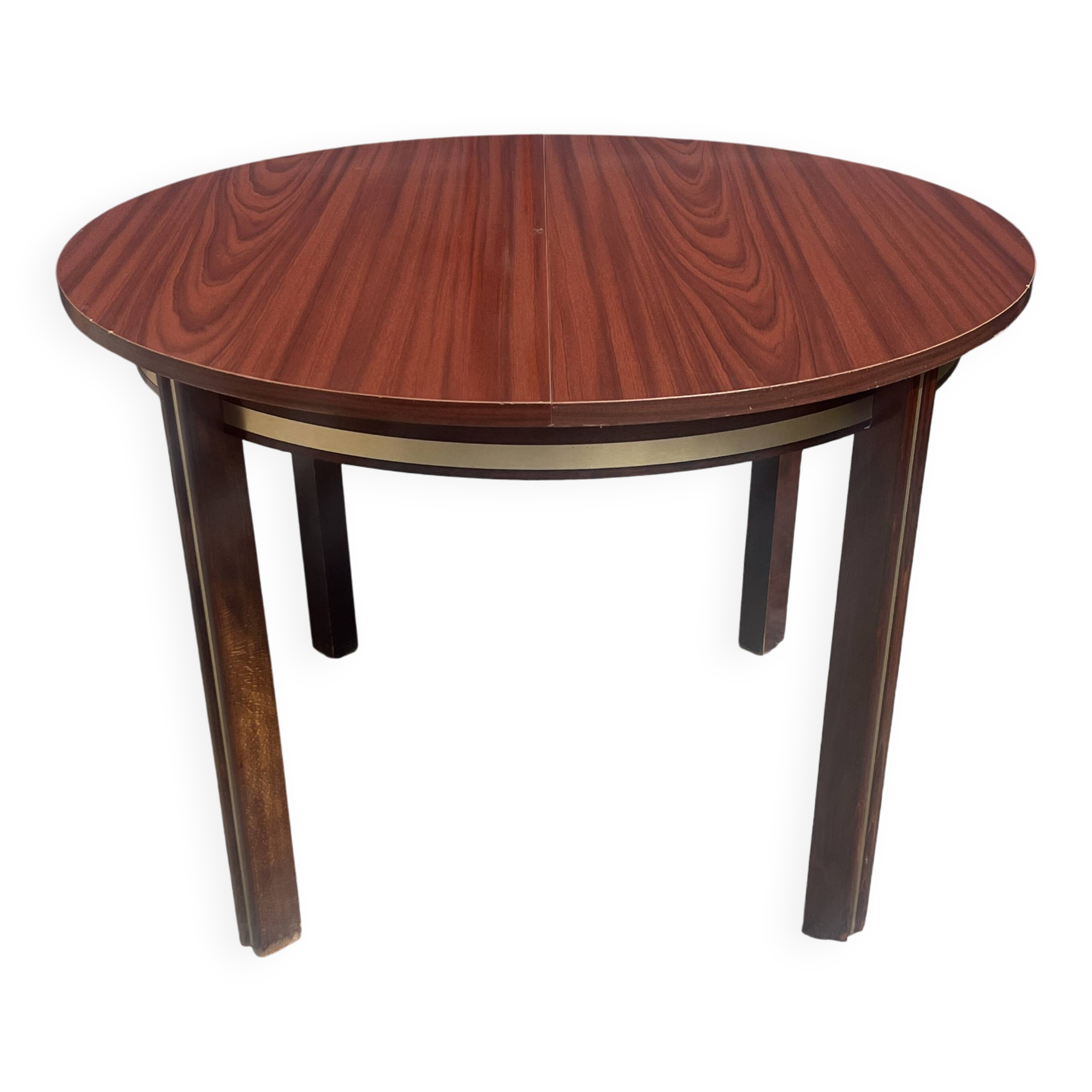 Round table with extensions, Scandinavian design.