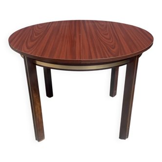 Round table with extensions, Scandinavian design.
